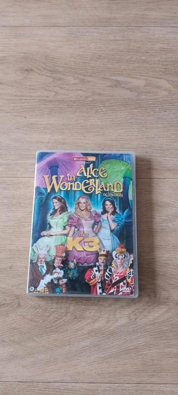 K3 dvd Alice in Wonderland 