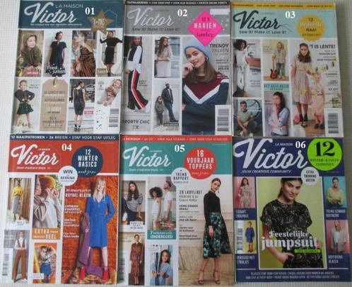 La Maison Victor,Damesmode,Modebladen,2015,2018,2019,2020, Hobby en Vrije tijd, Kledingpatronen, Zo goed als nieuw, Kind, Verzenden