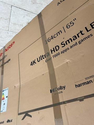 Sharp 4K ULTRA HD ANDROID TV 65FN6EA nieuw kapot scherm