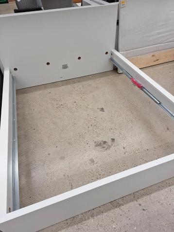 Ikea malm Wit bedframe - 180 breed - afbeelding 1 Ikea malm Wit bedframe - 180 breed - afbeelding 1