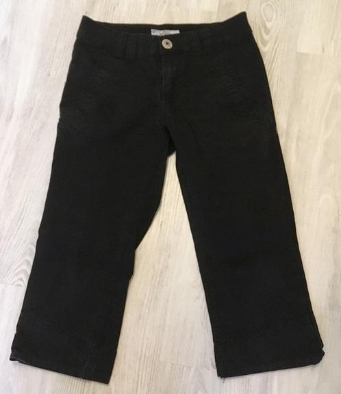 Fijne zwarte kuitbroek jeans capri , maat 38, Kleding | Dames, Spijkerbroeken en Jeans, Gedragen, W30 - W32 (confectie 38/40)