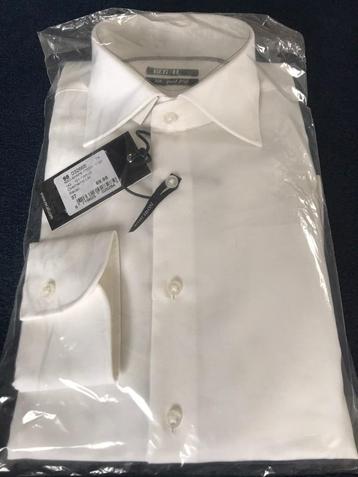 Gloednieuw overhemd Recall maat 37, non-iron wit 