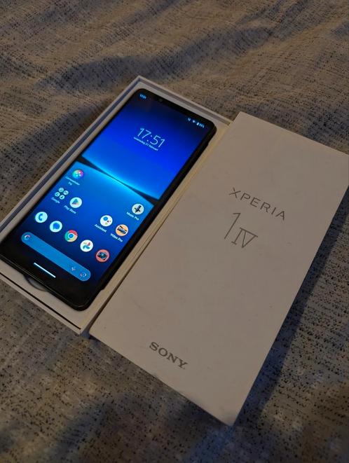 Sony Xperia 1 IV zo goed als nieuw met alle toebehoren +case, Telecommunicatie, Mobiele telefoons | Sony, Zo goed als nieuw, Zonder abonnement