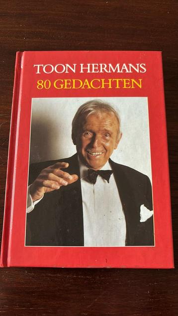 Toon Hermans 80 gedachten, versjes en verhalen hardcover 