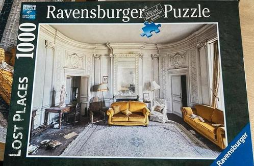 Ravensburger legpuzzel 1000 stukjes Lost Places, Hobby en Vrije tijd, Denksport en Puzzels, Zo goed als nieuw, Legpuzzel, 500 t/m 1500 stukjes