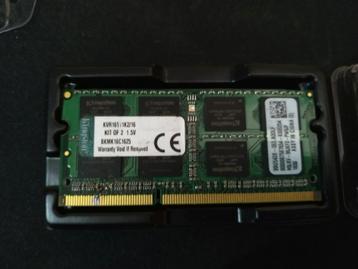 8GB DDR3L Kingston 1600 MHz SODIMM