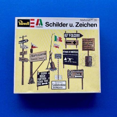 Revell	H-2125	Schilder u. Zeichen - Road Signs	1/35	NO BOX, Hobby en Vrije tijd, Modelbouw | Figuren en Diorama's, Nieuw, 1:35 tot 1:50