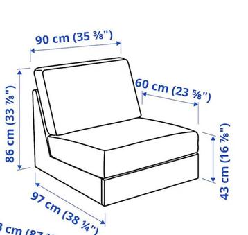 Ikea kivik fauteuil - afbeelding 9 Ikea kivik fauteuil - afbeelding 9