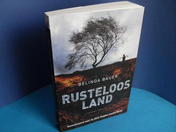 Thriller Rusteloos Land van Belinda Bauer (nieuw)