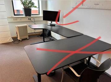 Ikea Bekant hoek bureau links zwart - afbeelding 3 Ikea Bekant hoek bureau links zwart - afbeelding 3