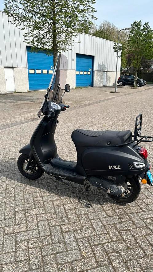 Killerbee VXL Matt zwart, Fietsen en Brommers, Scooters | Overige merken, Zo goed als nieuw, Maximaal 45 km/u, Benzine, Ophalen of Verzenden