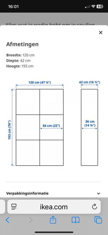 IKEA BESTÅ kast met deuren - afbeelding 3 IKEA BESTÅ kast met deuren - afbeelding 3