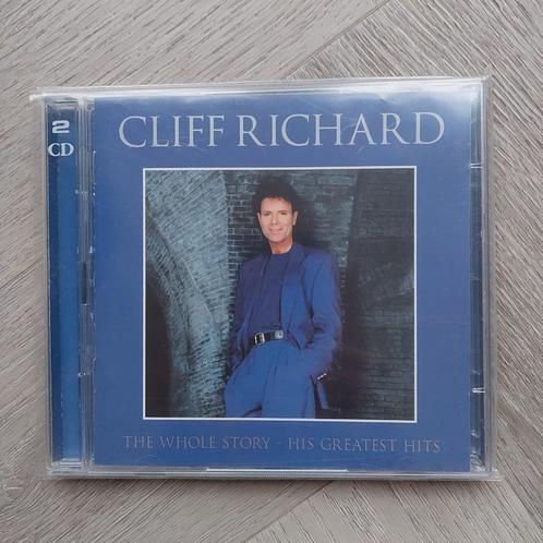 Cliff Richard / The Whole Story / His Greatest Hits / 2CD, Cd's en Dvd's, Cd's | Pop, Zo goed als nieuw, Ophalen of Verzenden