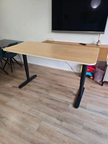 NETTE IKEA BEKANT ELEKTRISCH zit/sta Bureau 160x80 als nieuw - afbeelding 1 NETTE IKEA BEKANT ELEKTRISCH zit/sta Bureau 160x80 als nieuw - afbeelding 1