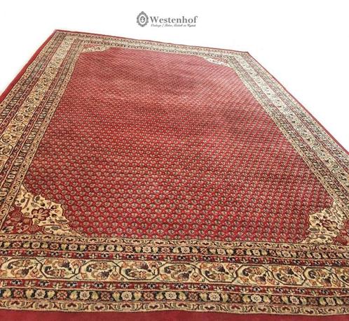 Perzisch tapijt handgeknoopt Mir Oosters vloerkleed 300x200, Huis en Inrichting, Stoffering | Tapijten en Kleden, 200 cm of meer