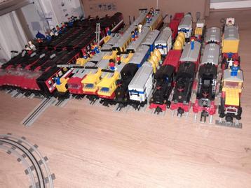 Lego trein 12v verzameling collectie partij 7727 7730 7745