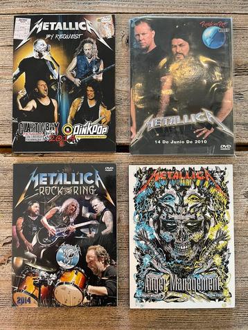 Metallica 4x DVD