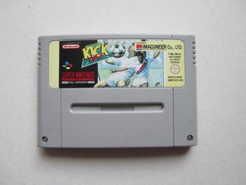 Kick Off Soccer SNES Super Nintendo NES, Spelcomputers en Games, Games | Nintendo Super NES, Gebruikt, Sport, 2 spelers, Vanaf 3 jaar