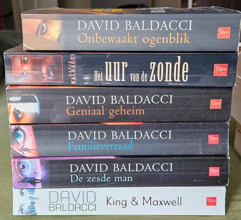 David Baldacci - King en Maxwell serie compleet, Boeken, Thrillers, Gelezen, Ophalen of Verzenden