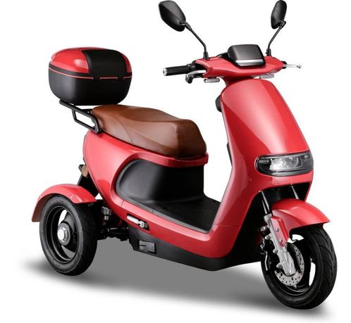 E-scooter driewieler zonder rijbewijs en zonder helm, Fietsen en Brommers, Snorfietsen en Snorscooters, Nieuw, Overige merken