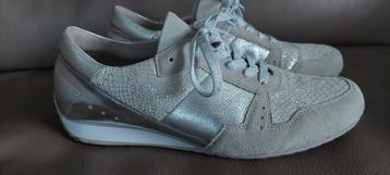 Zgan GABOR sneakers wit zilver maat 6.5 40 G