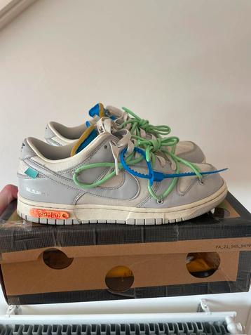 Nike dunk low Off-white lot 26 44/10