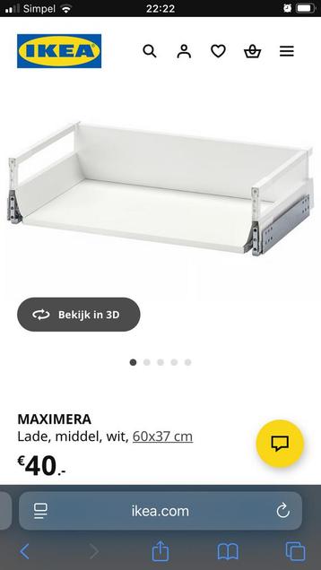 Maximera ikea lade laad 60x37 onder gootsteen - afbeelding 1 Maximera ikea lade laad 60x37 onder gootsteen - afbeelding 1