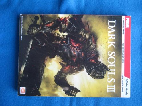 Dark Souls 3 strategy guide boek, Spelcomputers en Games, Games | Sony PlayStation 4, Zo goed als nieuw, Avontuur en Actie, 1 speler