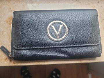Valentino clutch/ portemonnee zwart