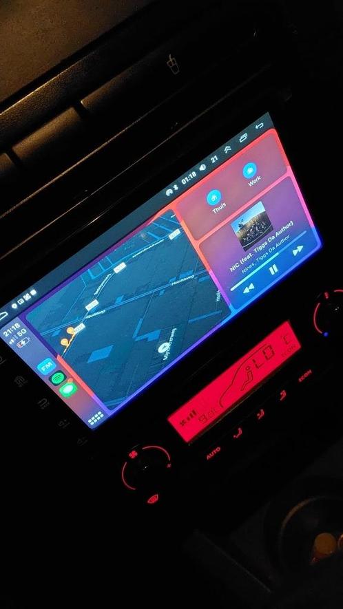 Nieuw 2 din Autoradio Dubbel din Carplay Androidauto, Auto diversen, Autoradio's, Nieuw, Ophalen of Verzenden