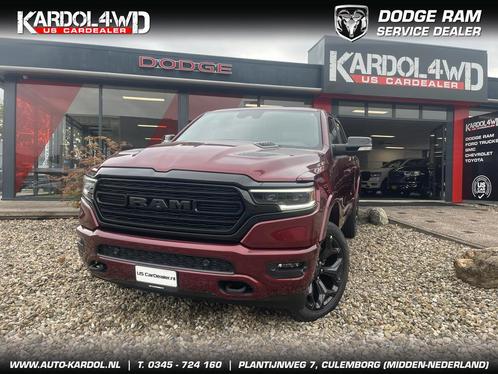 Dodge Ram 1500 5.7 V8 4x4 Crew Cab 5'7 Limited Night Edition, Auto's, Dodge, Bedrijf, Te koop, RAM1500, 4x4, ABS, Achteruitrijcamera