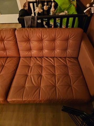 Landskrona lederen bank Ikea - afbeelding 3 Landskrona lederen bank Ikea - afbeelding 3