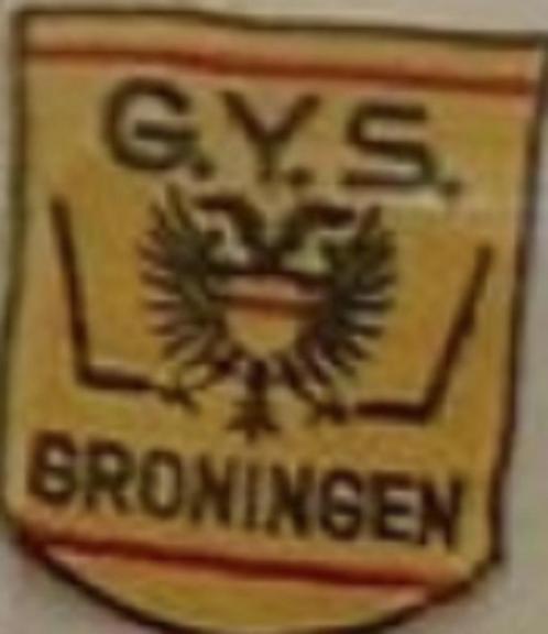 Gezocht ijshockey badge GIJS Groningen patch embleem, Sport en Fitness, IJshockey, Nieuw, Verzenden