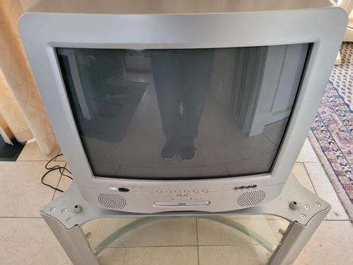 Vintage Akai beeldbuis tv met ingebouwde DVD speler 52 cm, Audio, Tv en Foto, Vintage Televisies, Gebruikt, 40 tot 60 cm, Overige merken