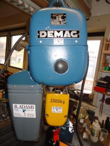 Demag ketting takel 2000 KG kraannr. 11