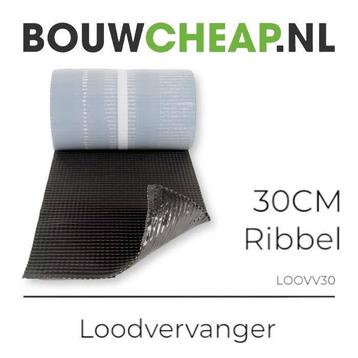 Loodvervanger 30cm breed €.6.75 per meter BOUWCHEAP 