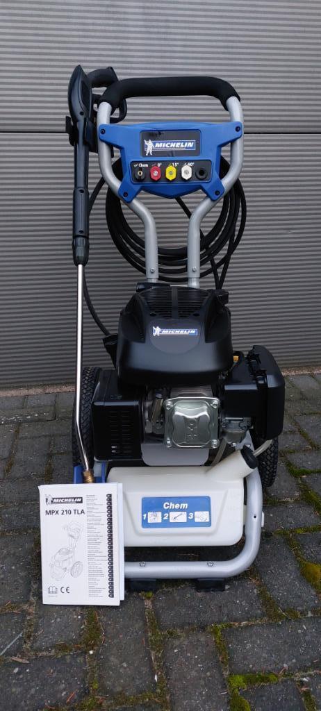 hogedrukreiniger Michelin MPX210 TLA - nieuw, Tuin en Terras, Hogedrukreinigers, Nieuw, Benzine, Ophalen