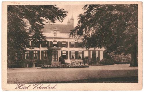 960665	Velsen	Hotel	Velserbeek	jr 20	Postzegel afgeweekt, Verzamelen, Ansichtkaarten | Nederland, Noord-Holland, 1920 tot 1940