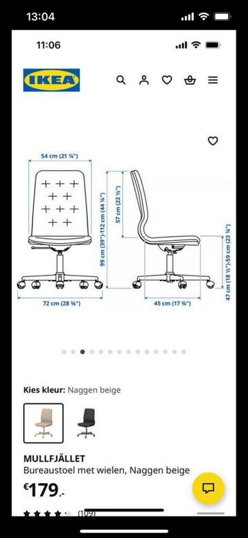 Mooi bureau met fijn bureaustoel - afbeelding 7 Mooi bureau met fijn bureaustoel - afbeelding 7