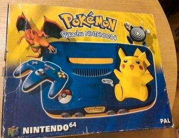 Pokémon Pikachu Nintendo 64 CIB met expansion pak