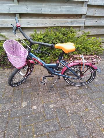 Meisje batavus fiets 16 inch