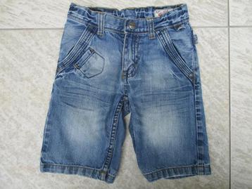 Mitch korte broek blauw maat 110 short spijkerbroek