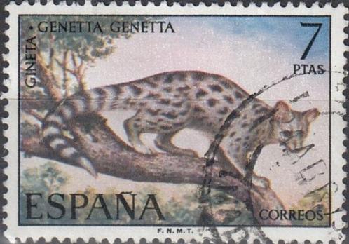 Spanje-SP1.9- 1972 - Genetkat, Postzegels en Munten, Postzegels | Europa | Spanje, Gestempeld, Verzenden