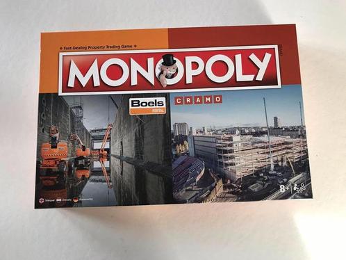 Monopoly / Boels-Cramo Editie, Hobby en Vrije tijd, Gezelschapsspellen | Bordspellen, Zo goed als nieuw, Vijf spelers of meer