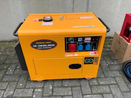 Aggregaat/generator Diesel 9500w nieuw gratis bezorging, Doe-het-zelf en Verbouw, Aggregaten, Nieuw, Dieselolie, 10 tot 30 kVA