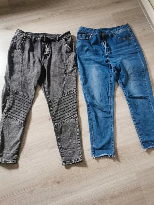 2 stoere spijkerbroeken maat 46., Kleding | Dames, Spijkerbroeken en Jeans, Zo goed als nieuw, Ophalen of Verzenden
