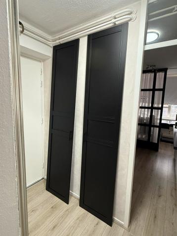 Pax Flisberget antraciet deuren 50x229cm - afbeelding 1 Pax Flisberget antraciet deuren 50x229cm - afbeelding 1