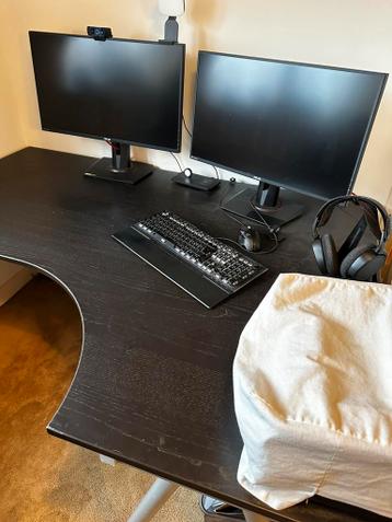 Ikea Galant bureau 160x80x120 cm (hoek) verstellbar - afbeelding 4 Ikea Galant bureau 160x80x120 cm (hoek) verstellbar - afbeelding 4