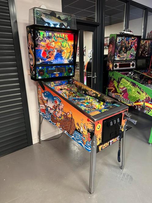 Prachtige flipperkast Williams Fish Tales Pinball 1992, Verzamelen, Automaten | Flipperkasten, Gebruikt, Dot-matrix, Flipperkast