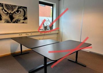 Ikea Bekant hoek bureau links zwart - afbeelding 2 Ikea Bekant hoek bureau links zwart - afbeelding 2